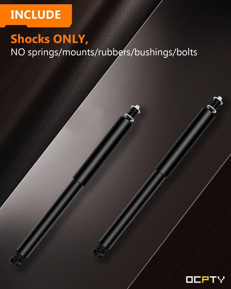 OCPTY Rear Shocks Struts for Toyota RAV4, OCPTY Shock Absorbers Fits 1996-2000 2001 2002 2003 for Toyota RAV4 2.0L l4 2004 2005 for Toyota RAV4 2.4L l4 Back Shock 343272 37199 Auto Shocks Struts 2pcs - Image 5